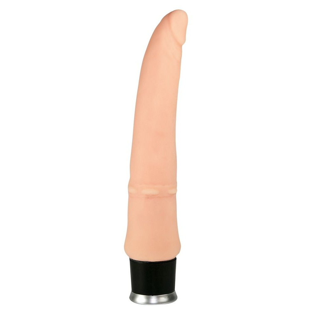 Купить анальный вибратор nature skin anal vibe - 21,5 см. Image