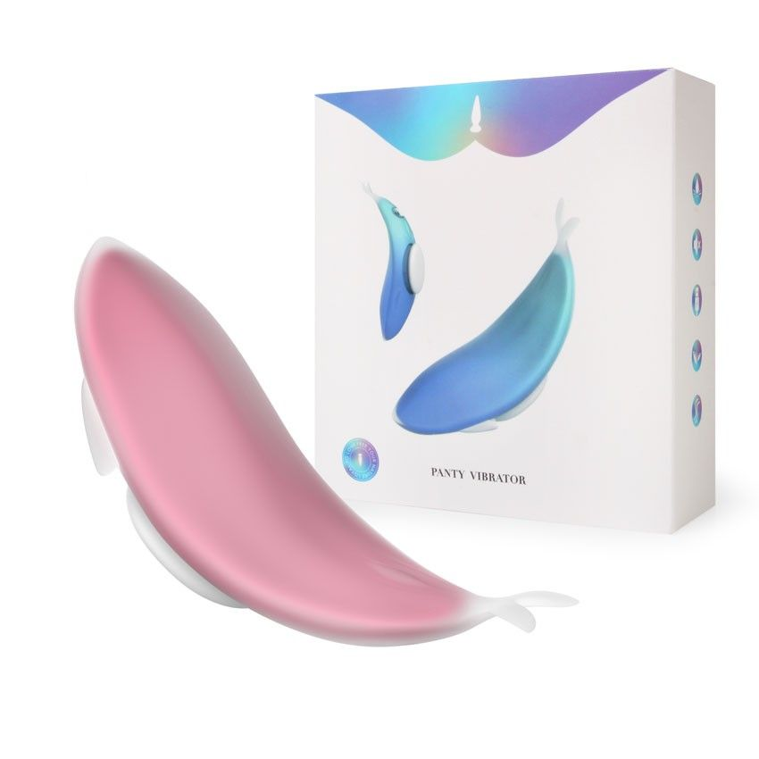 Купить розовый вибростимулятор panty vibrator для ношения в трусиках Image