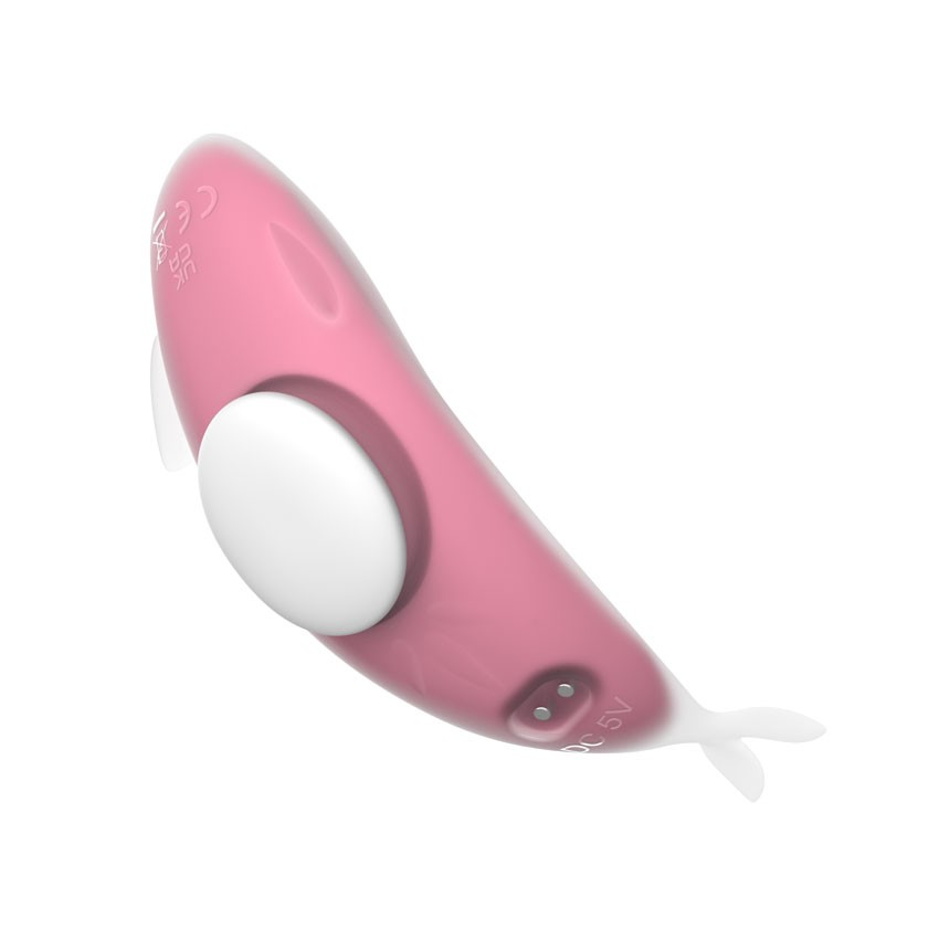 Купить розовый вибростимулятор panty vibrator для ношения в трусиках Image