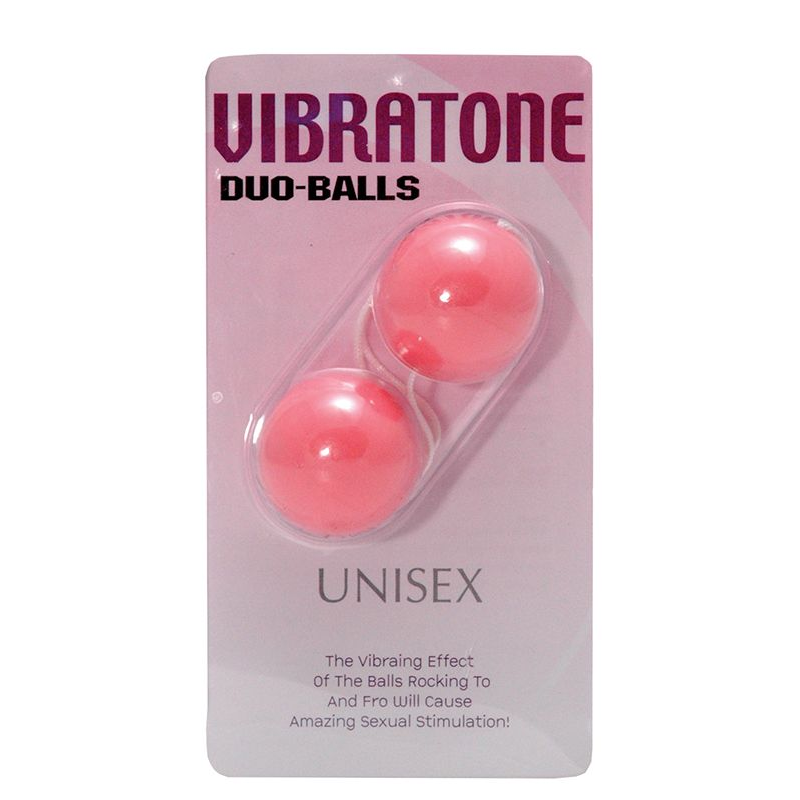 Купить розовые вагинальные шарики vibratone duo-balls Image