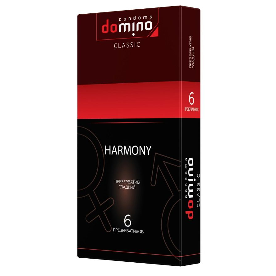 Купить гладкие презервативы domino classic harmony - 6 шт. Image