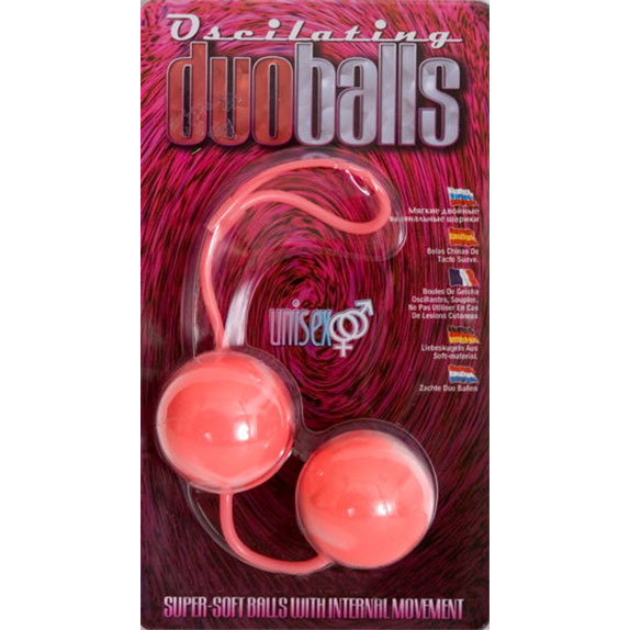 Купить вагинальные мягкие шарики marbilized duo balls pink Image