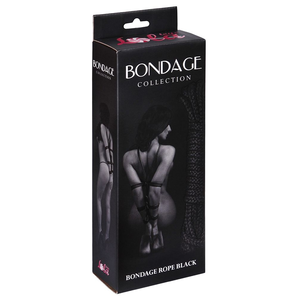 Купить черная веревка bondage collection black - 9 м. Image