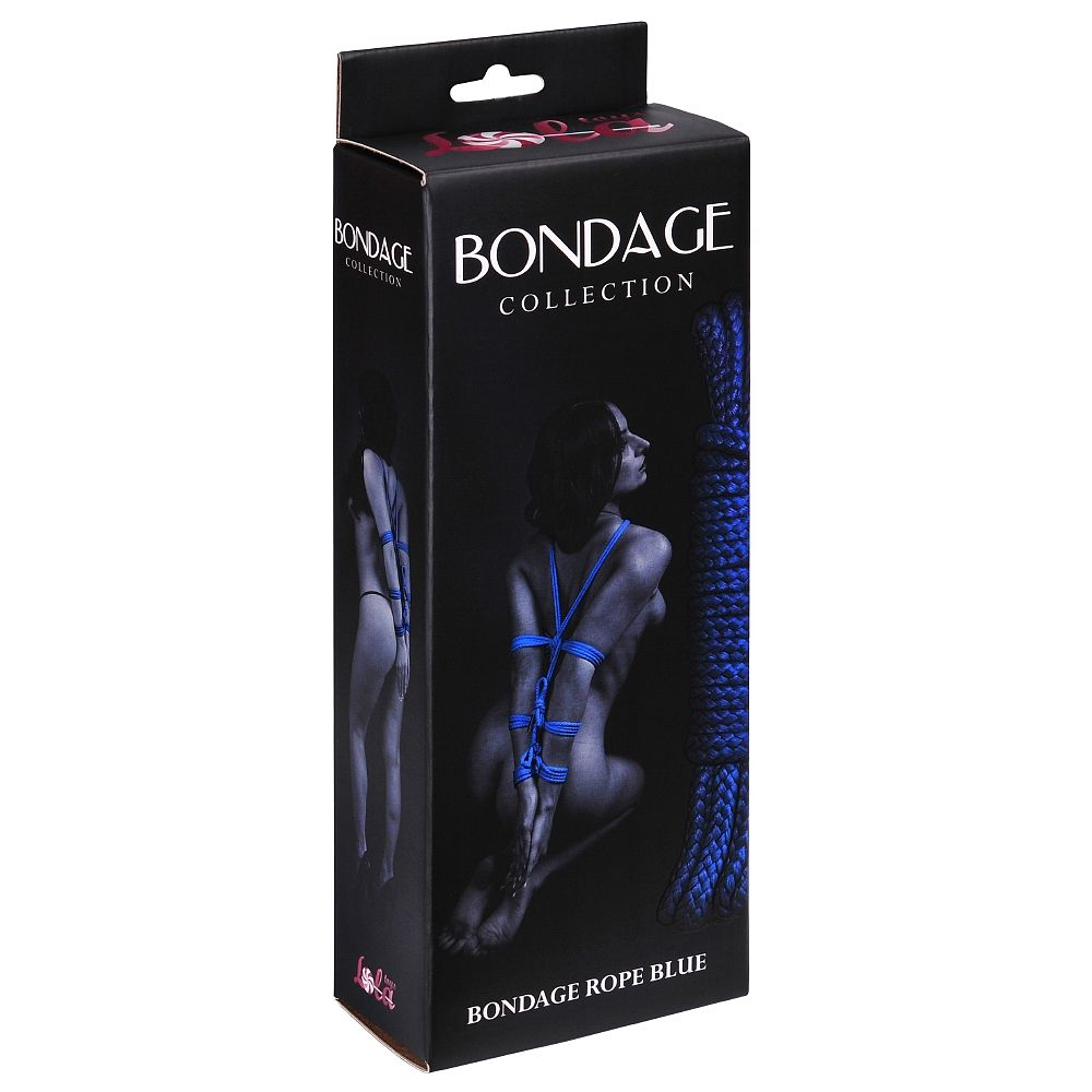 Купить синяя веревка bondage collection blue - 9 м. Image