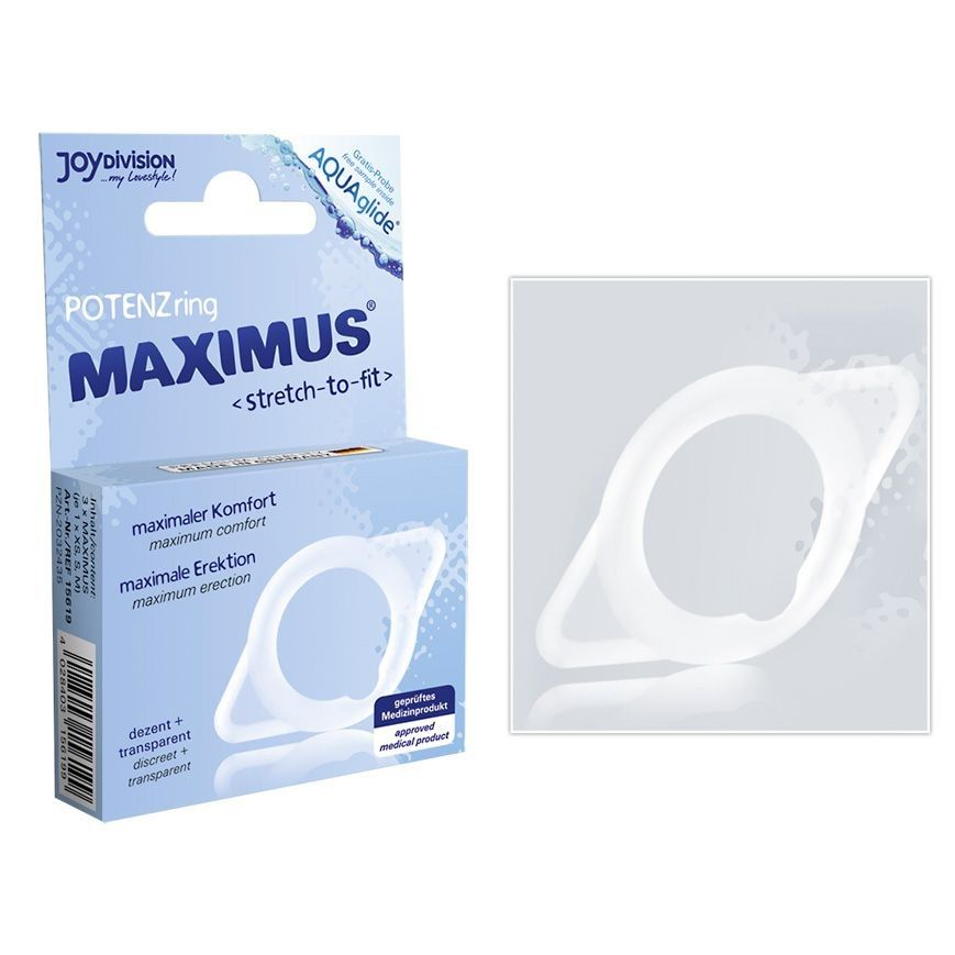 Купить кольцо для пениса maximus potenzring среднего размера (m) Image