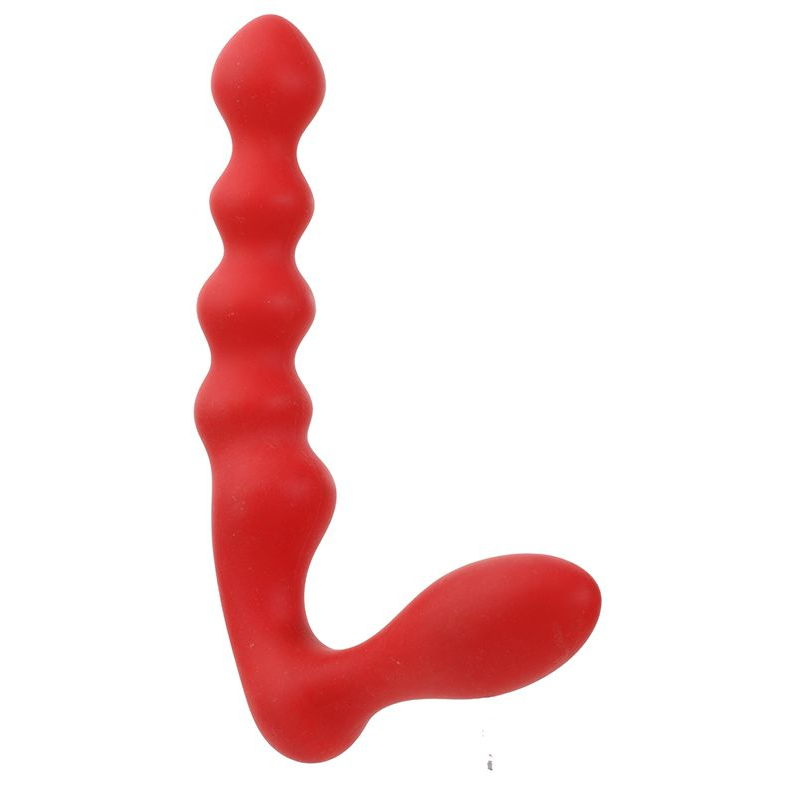 Купить красный силиконовый стимулятор purrfect silicone - 19 см. Image