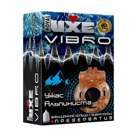 Купить эрекционное виброкольцо luxe vibro  ужас альпиниста  Image