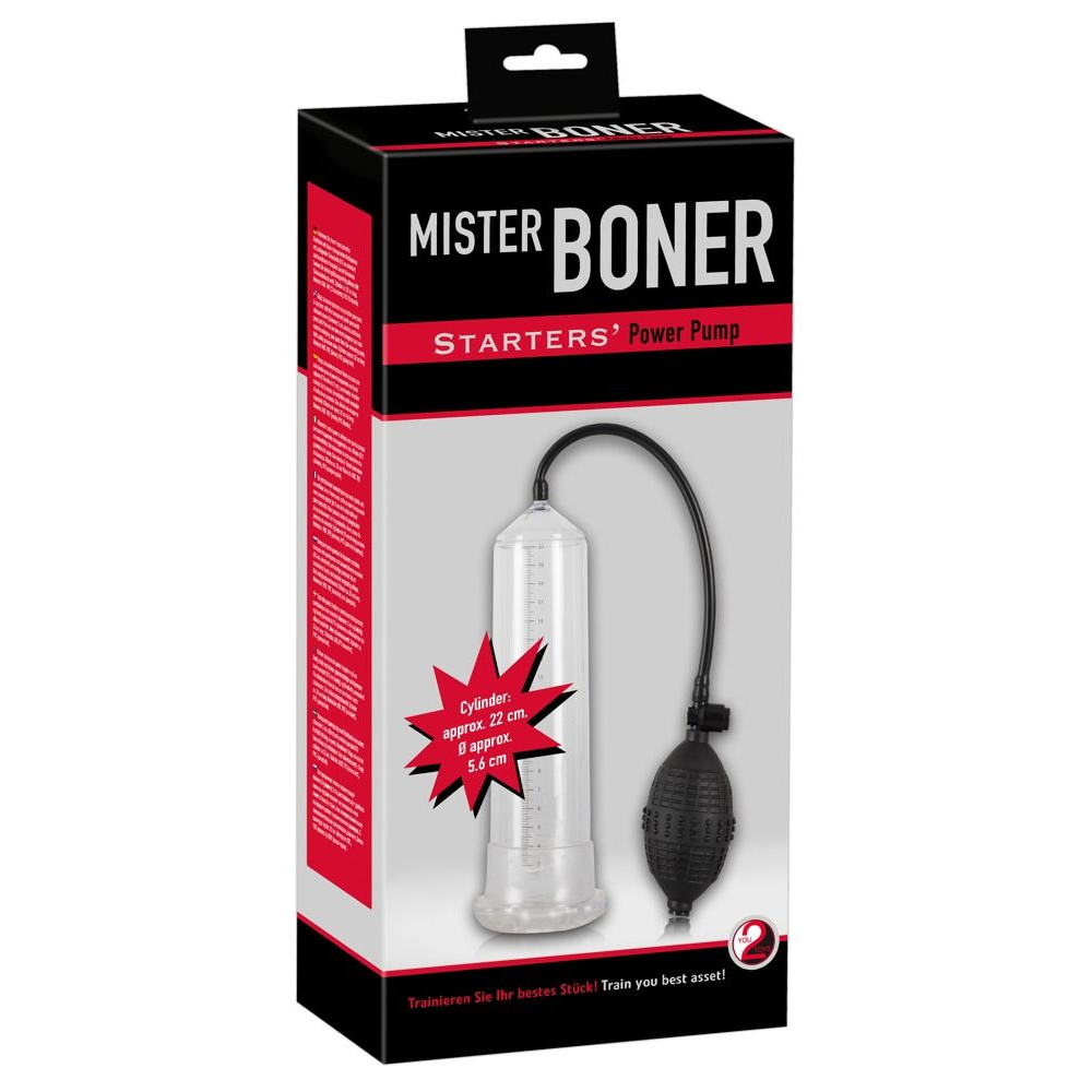 Купить помпа для пениса mister boner starter - 21,5 см. Image