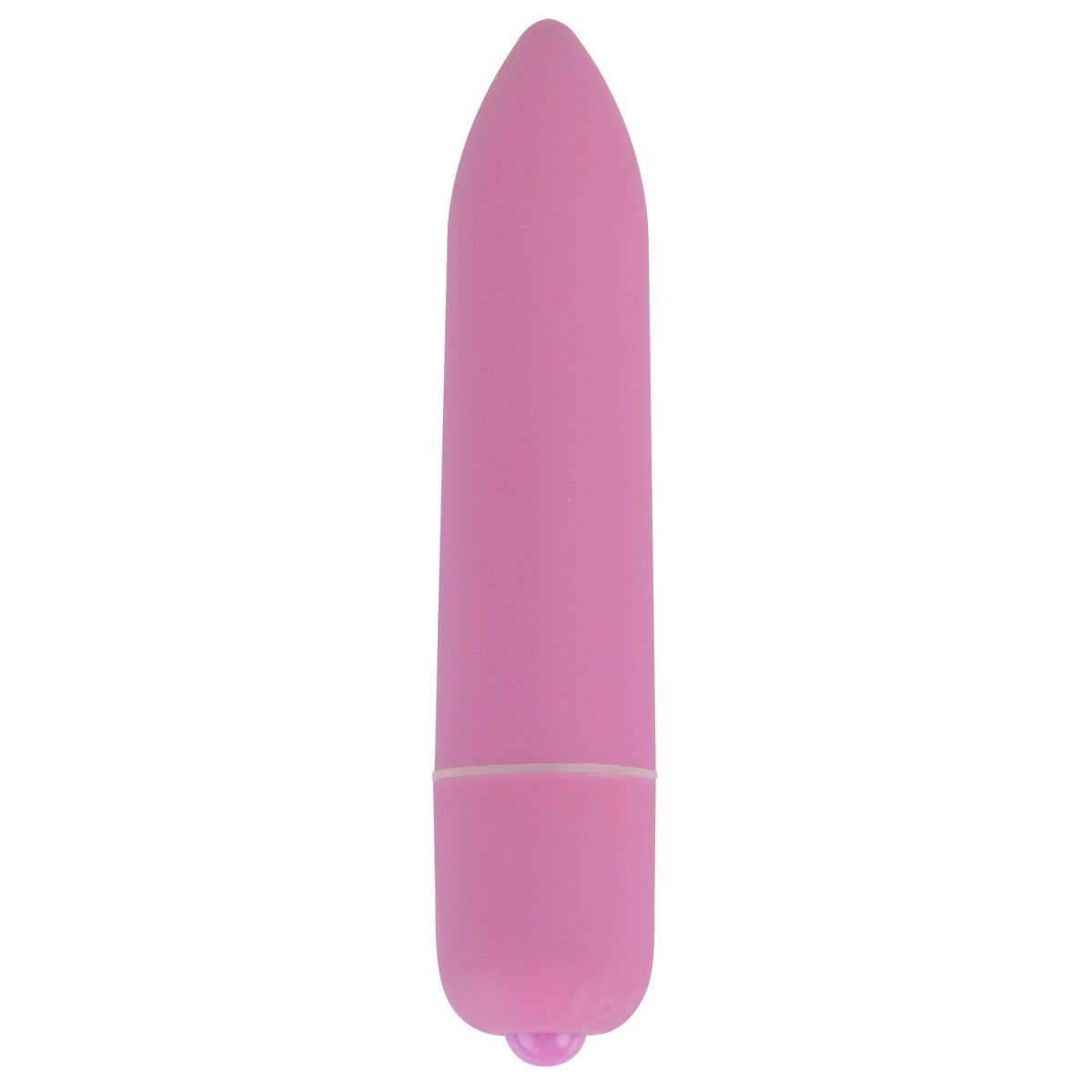 Купить розовая удлинённая вибропуля power bullet pink - 8,3 см. Image