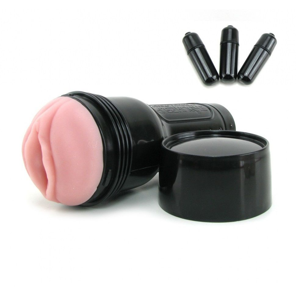 Купить мастурбатор-вагина fleshlight - vibro pink lady touch с вибрацией Image