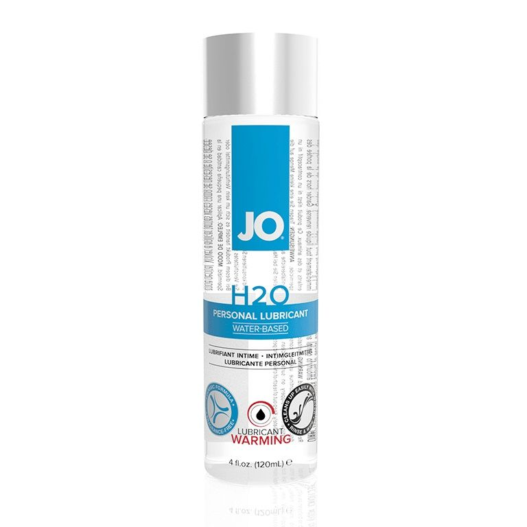 Купить возбуждающий лубрикант на водной основе jo personal lubricant h2o warming - 120 мл. Image