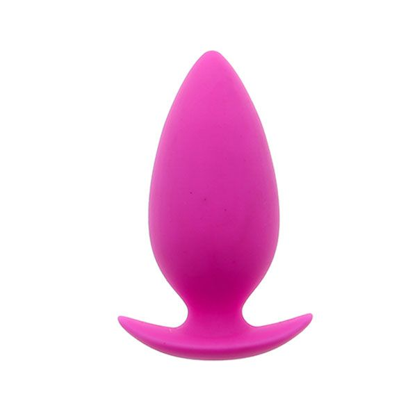 Купить розовая анальная втулка bootyful anal plug medium pink - 9,8 см. Image