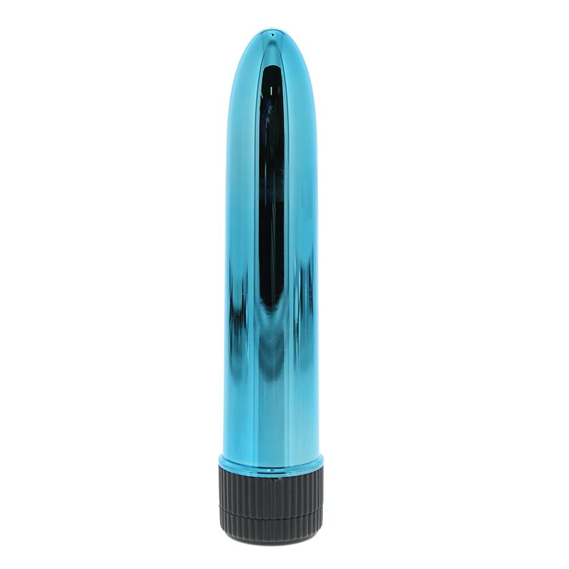 Купить голубой гладкий вибромассажёр krypton stix 5 massager m/s blue - 12,7 см. Image