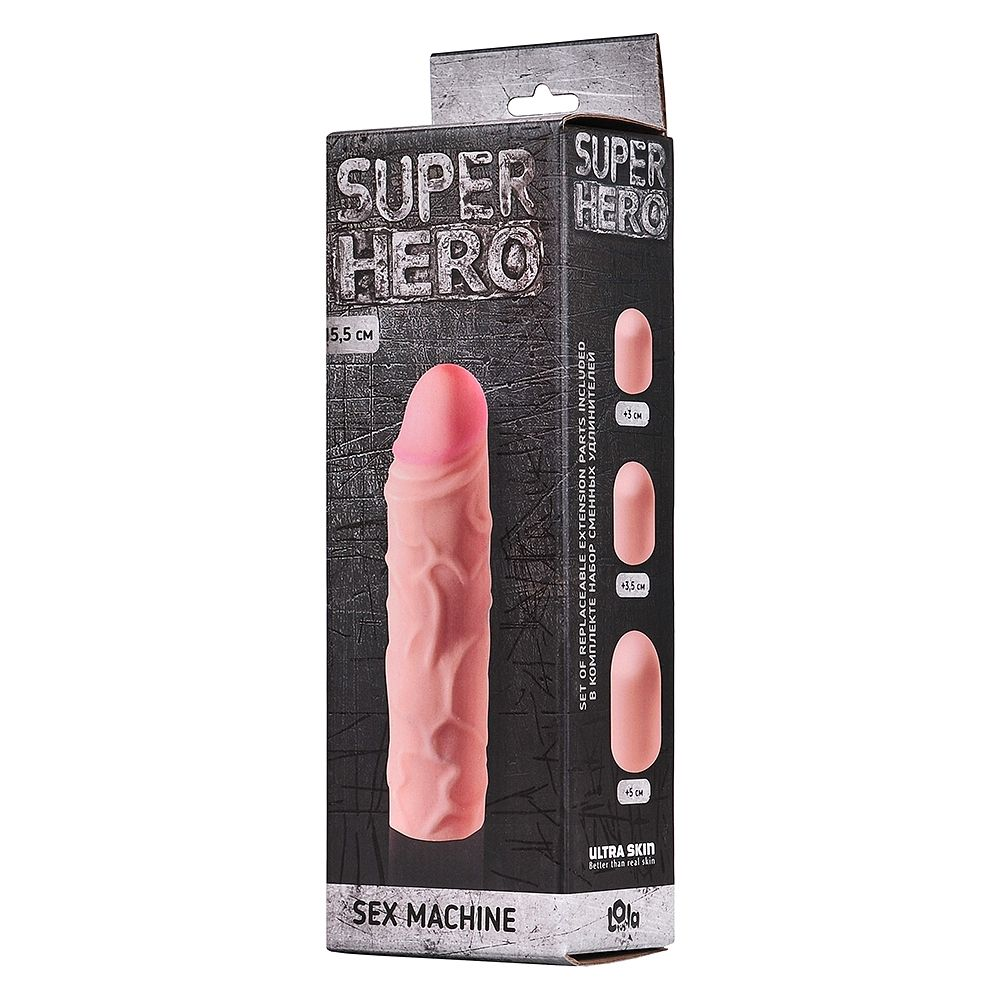 Купить фаллоудлинитель super hero sex machine - 15,5 см. Image