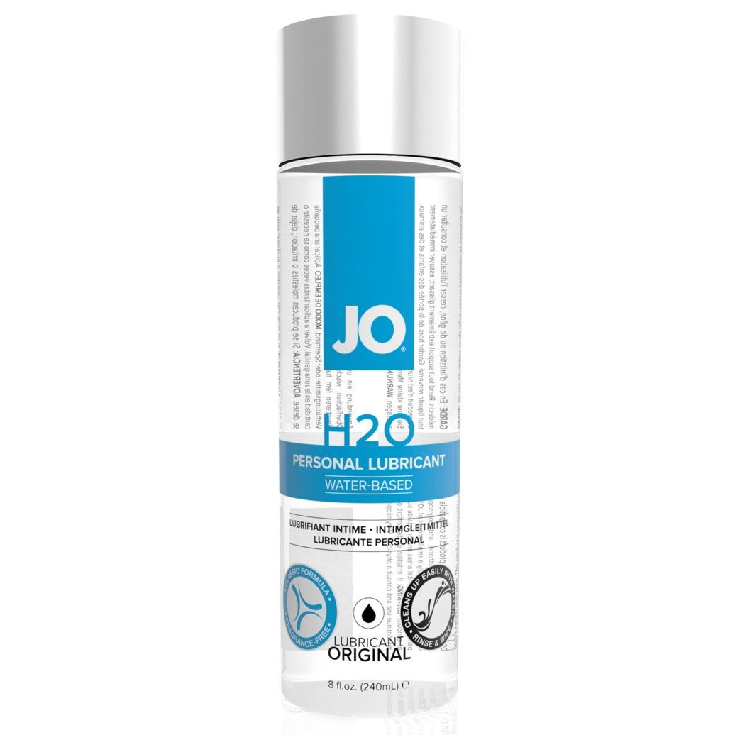 Купить нейтральный лубрикант на водной основе jo personal lubricant h2o - 240 мл. Image