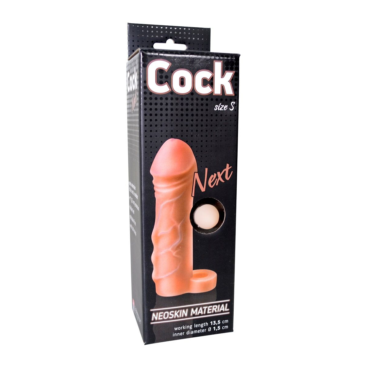 Купить фаллоудлинитель с кольцом cock size s - 13,5 см. Image