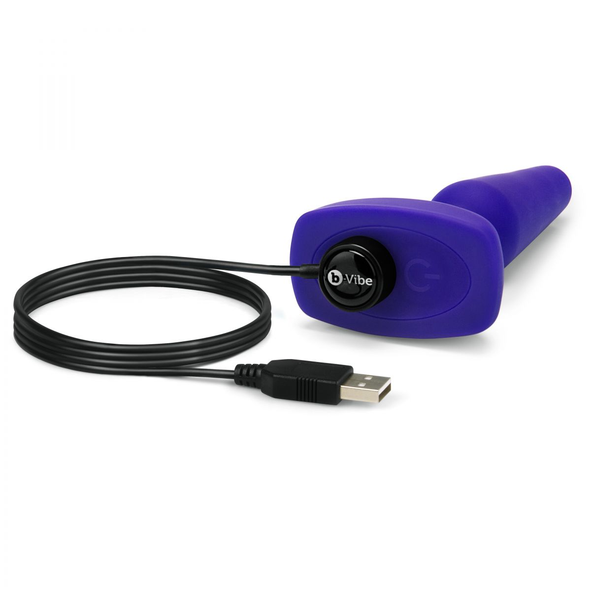 Купить фиолетовая анальная вибропробка с 3 источниками вибрации trio remote control plug  purple - 13,5 см. Image