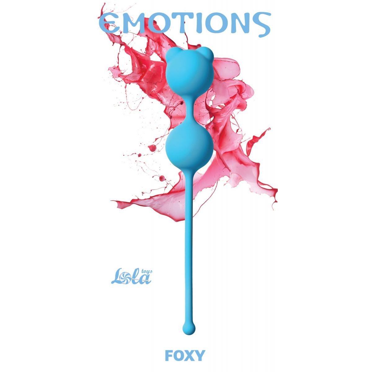 Купить голубые вагинальные шарики emotions foxy Image