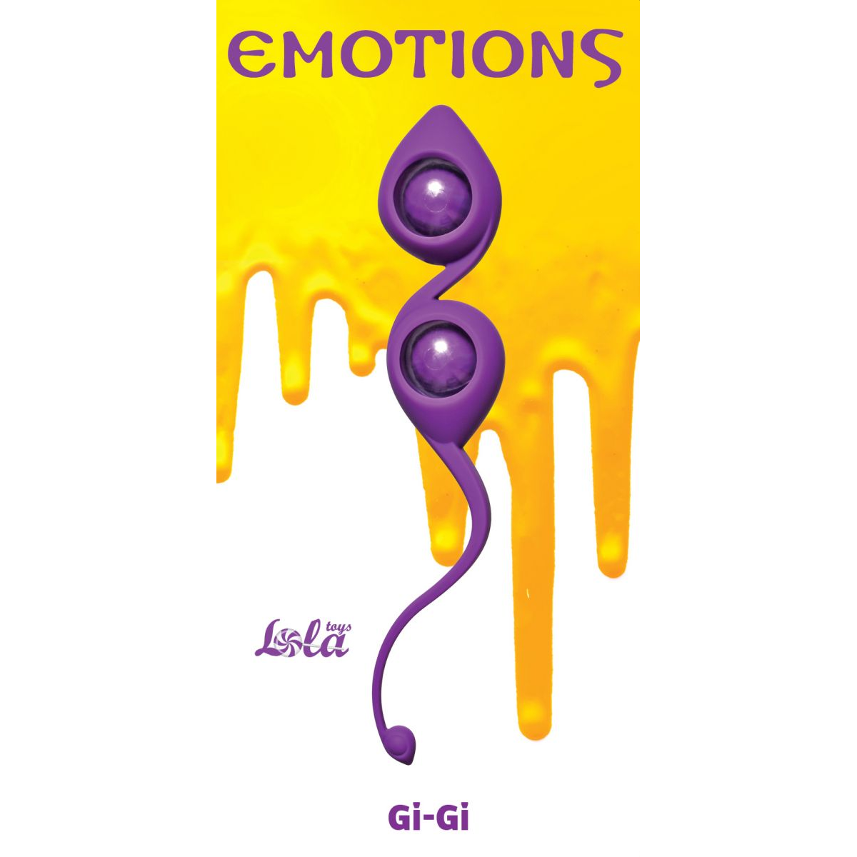 Купить фиолетовые вагинальные шарики emotions gi-gi Image