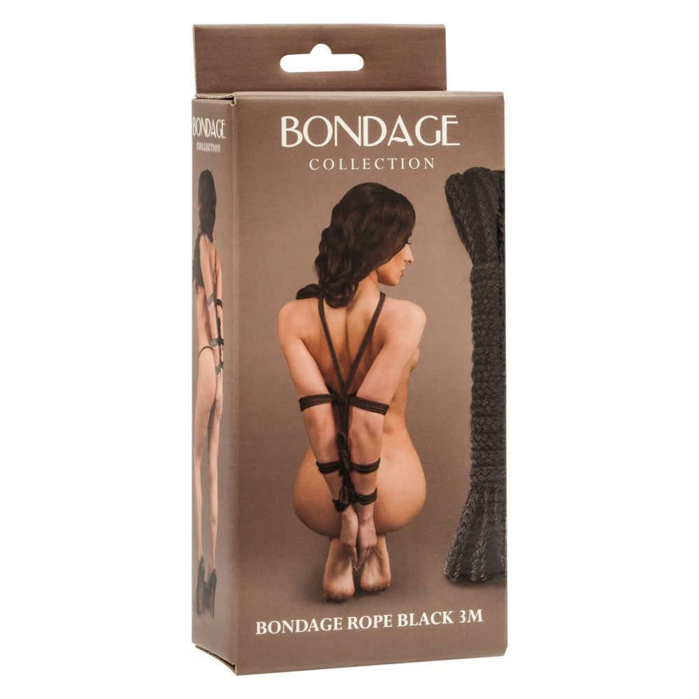 Купить черная веревка bondage collection black - 3 м. Image