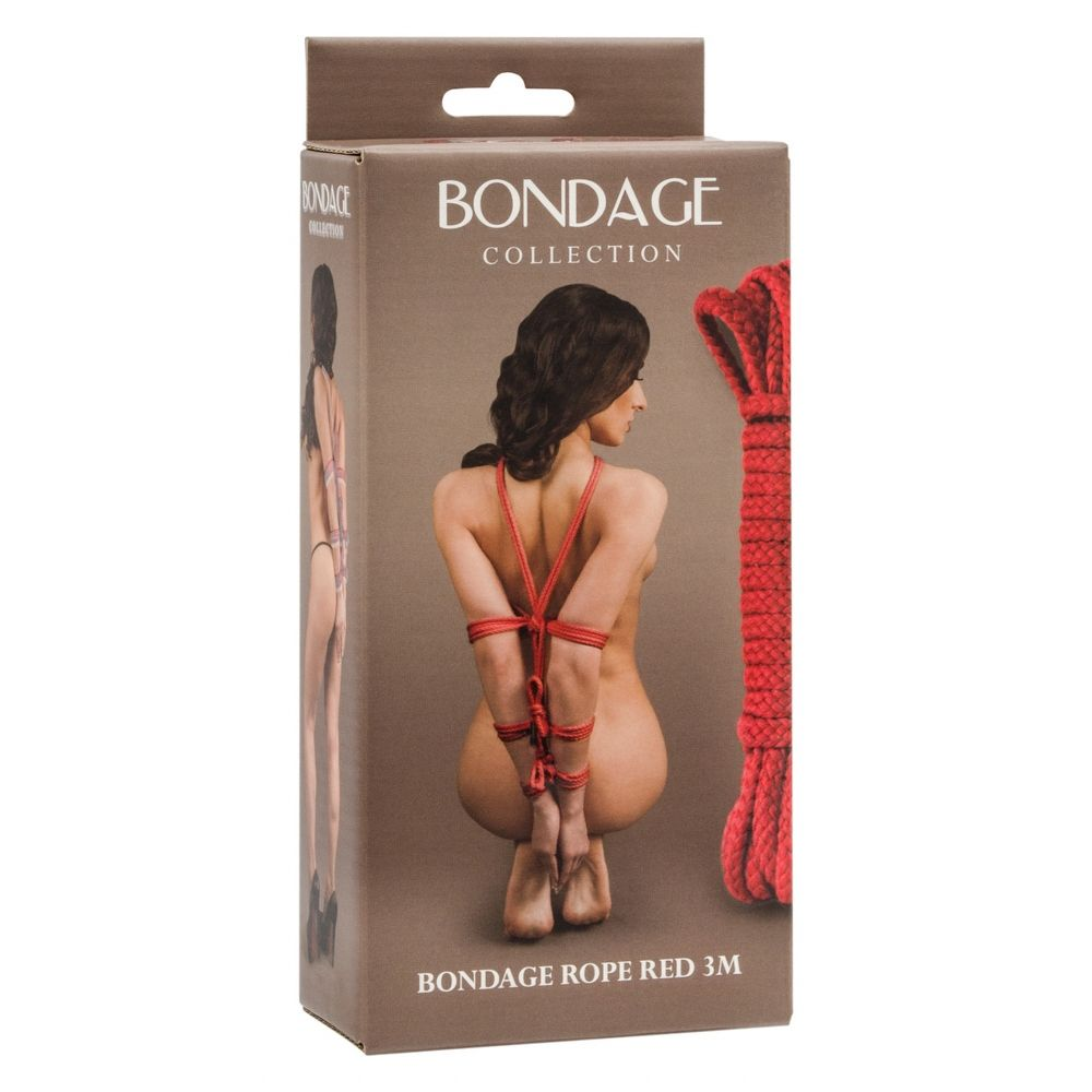 Купить красная веревка bondage collection red - 3 м. Image