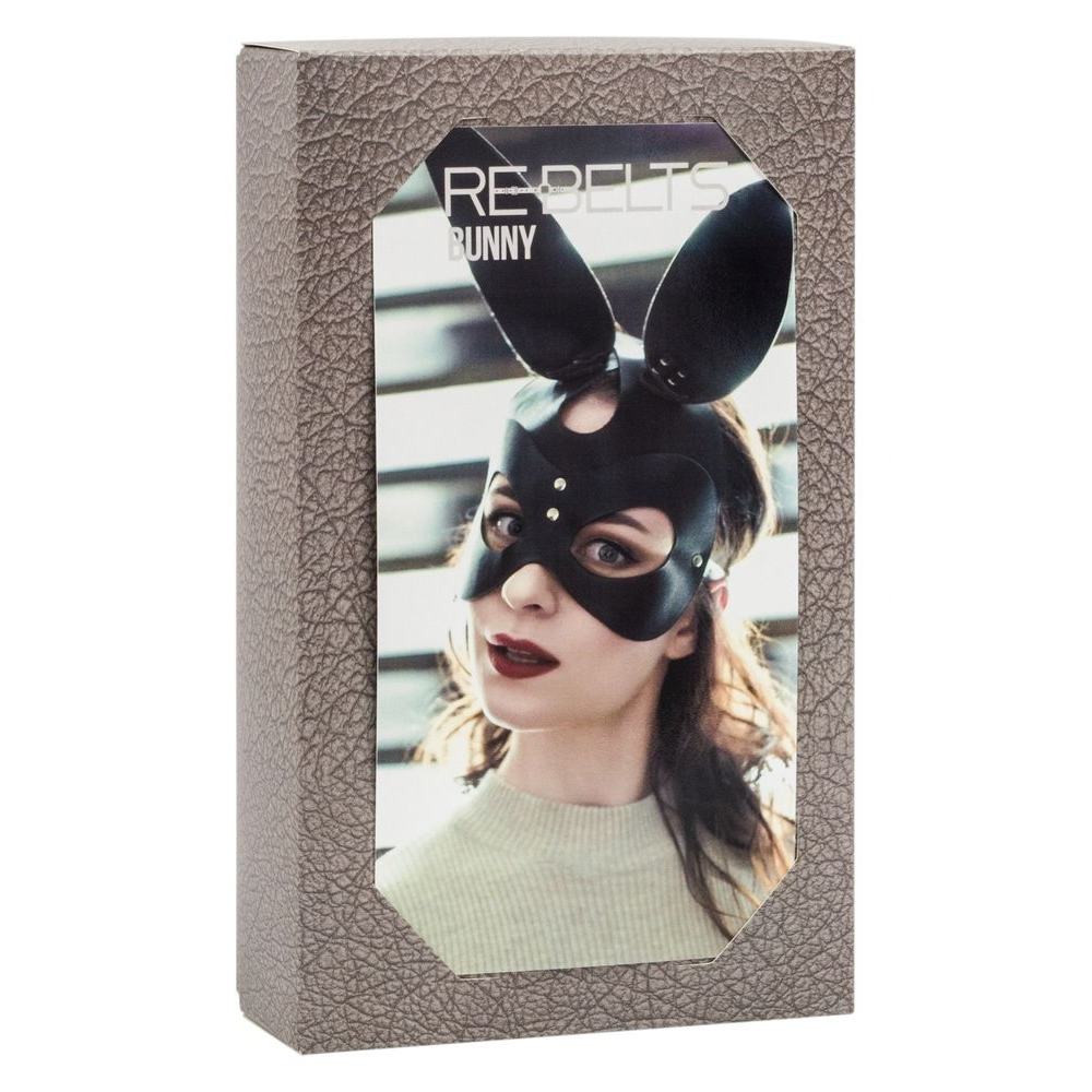 Купить маска с заячьими ушами bunny black Image