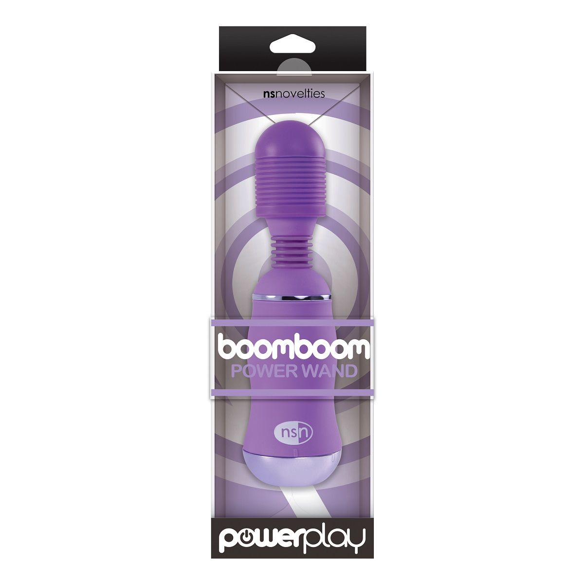 Купить фиолетовый вибромассажер с усиленной вибрацией boomboom power wand Image