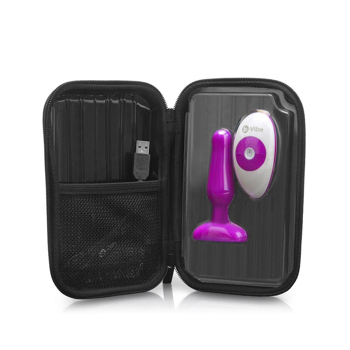 Купить анальная вибропробка novice remote control plug fuchsia - 10,2 см. Image