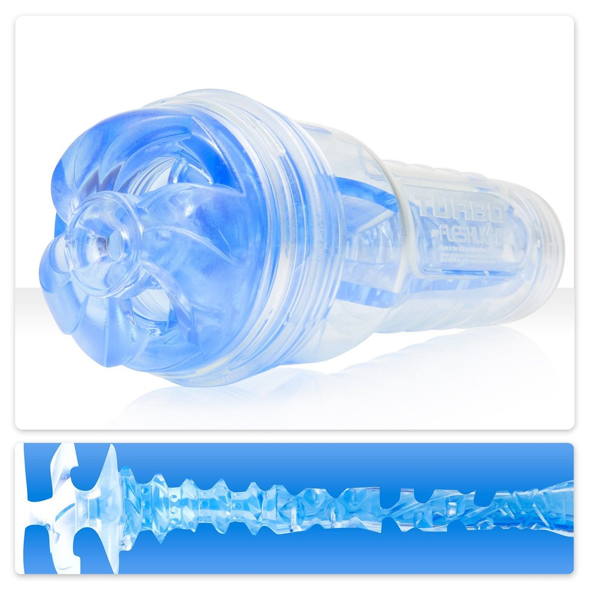 Купить мастурбатор fleshlight turbo - trust blue ice Image