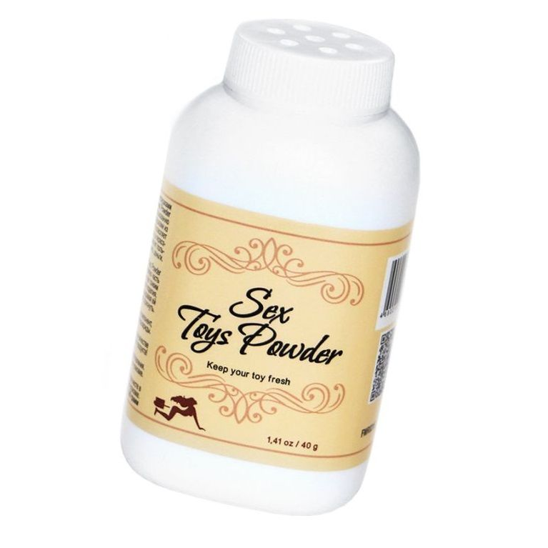 Купить пудра для ухода за секс-игрушками sex toys powder - 40 гр. Image