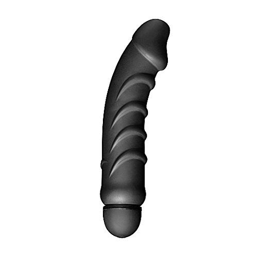 Купить ребристый анальный вибратор 5 speed silicone vibe - 24 см. Image