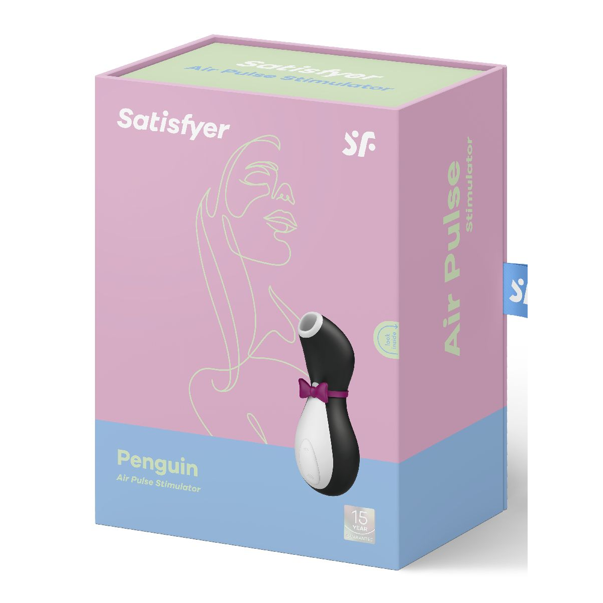 Купить вакуум-волновой бесконтактный стимулятор клитора satisfyer penguin Image