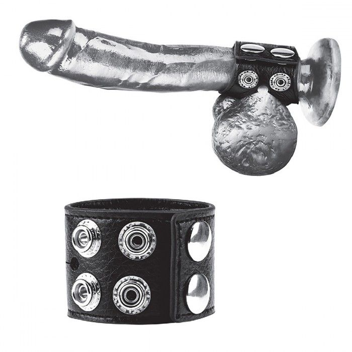 Купить ремень на член и мошонку 1.5  cock ring with ball strap Image