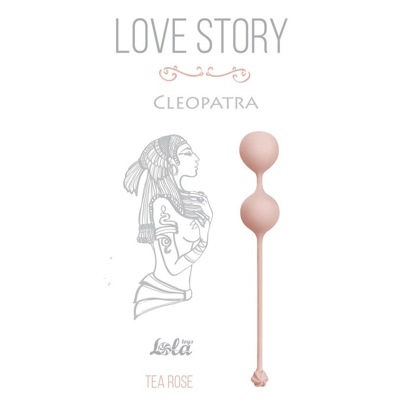 Купить розовые вагинальные шарики cleopatra tea rose Image