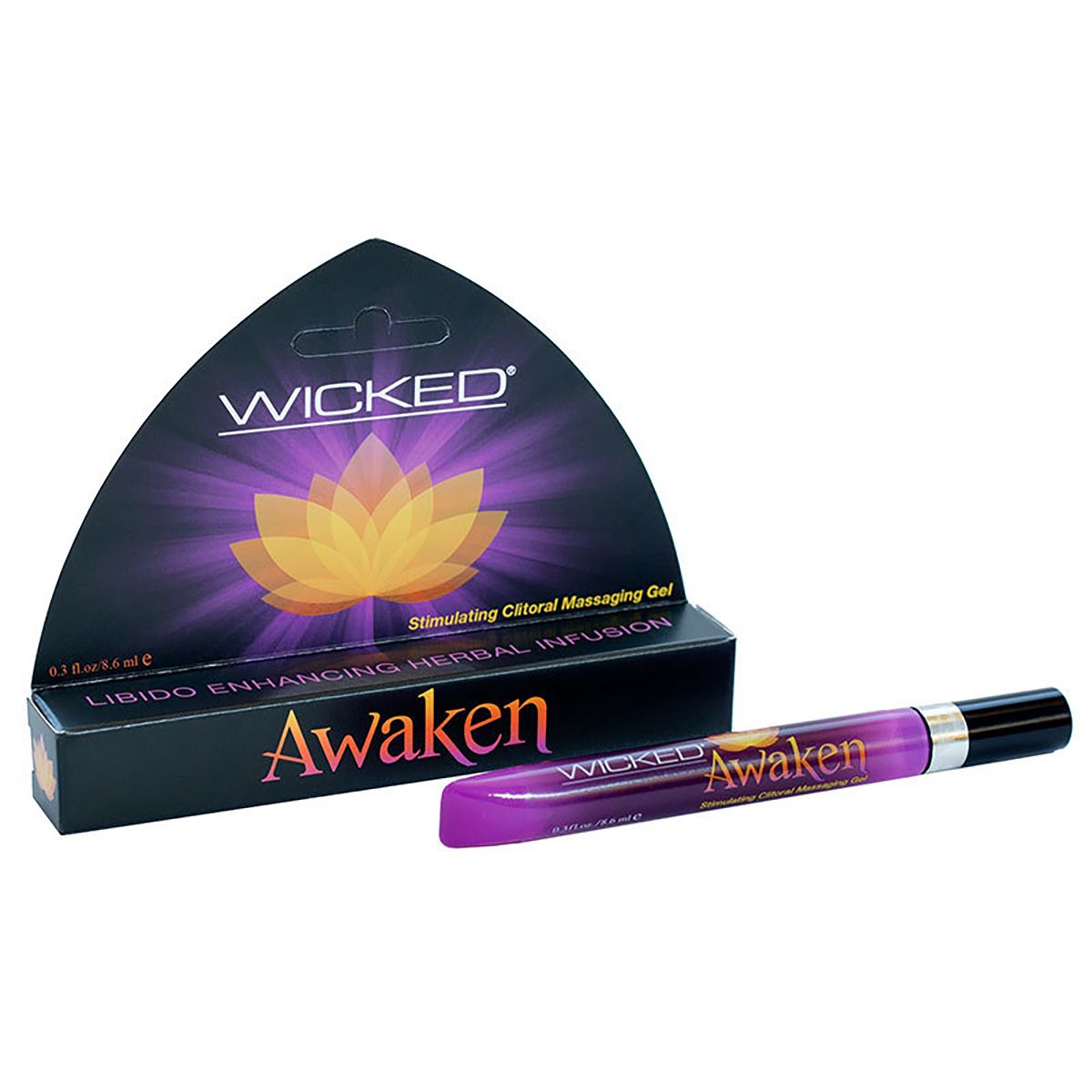 Купить возбуждающий массажный гель для клитора wicked awaken - 8,6 мл. Image