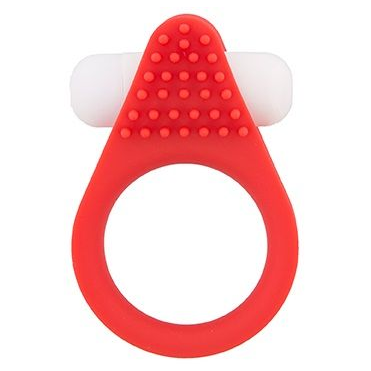 Купить красное эрекционное кольцо lit-up silicone stimu ring 1 red Image