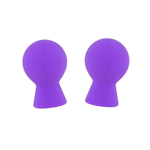 Купить фиолетовые присоски для груди lit-up nipple suckers small purple Image