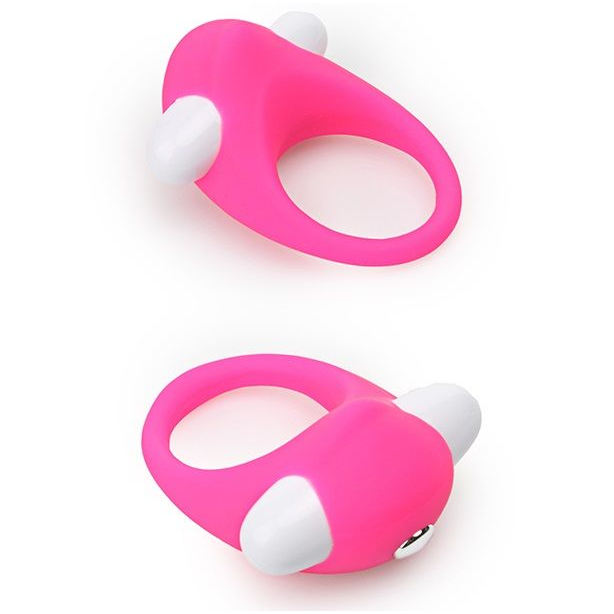 Купить розовое эрекционное кольцо lit-up silicone stimu ring 6 Image