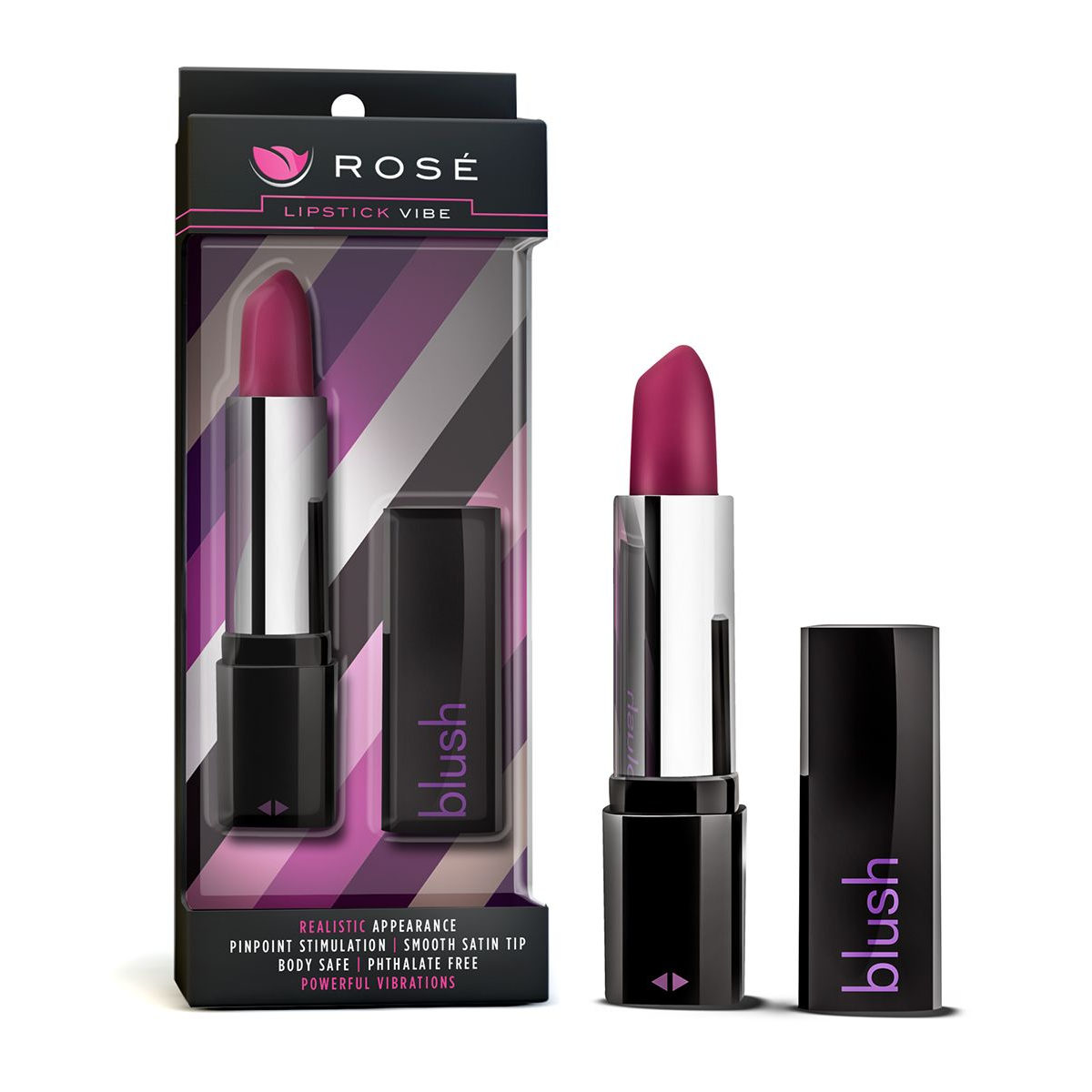 Купить вибратор в форме помады rose lipstick vibe Image