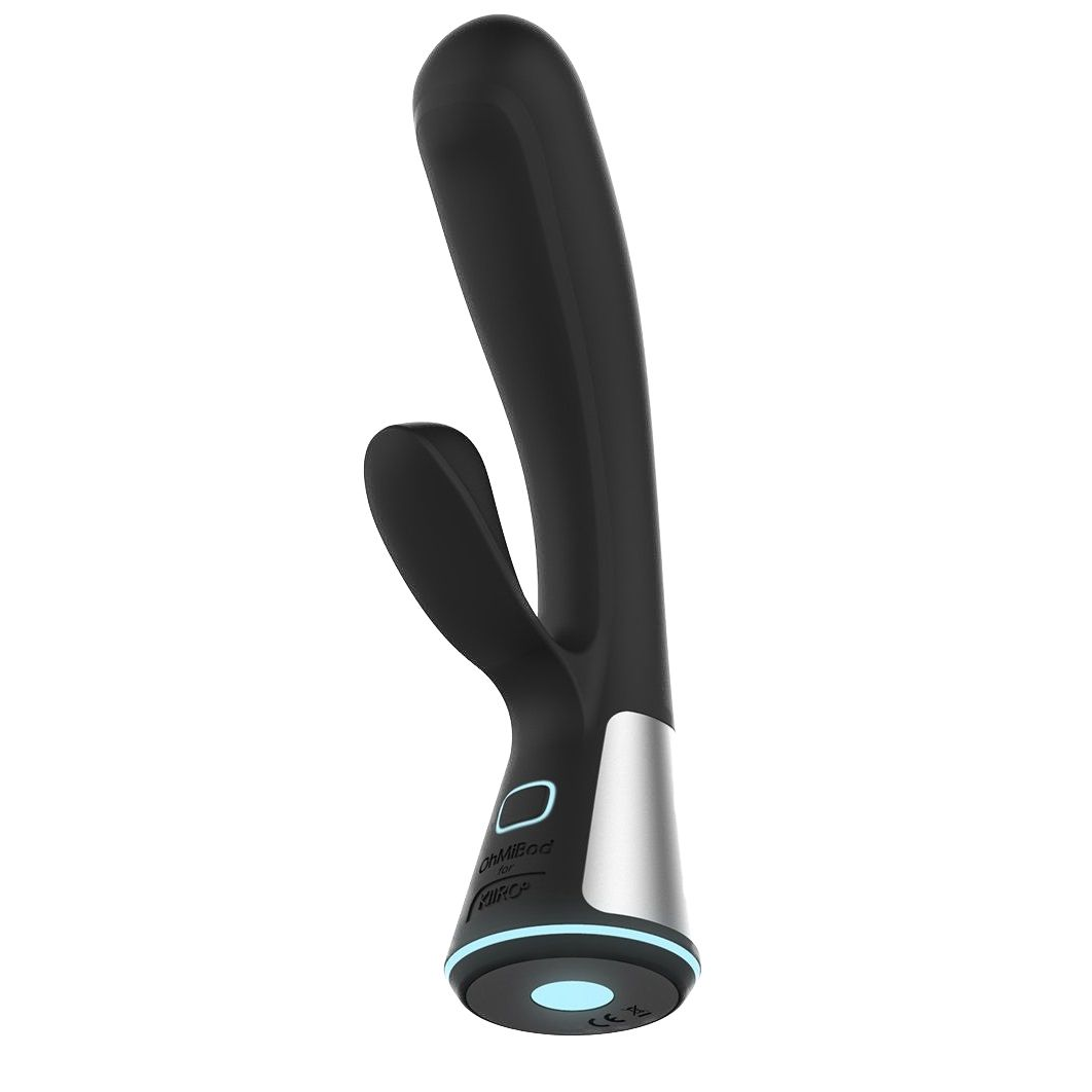 Купить чёрный интерактивный вибратор kiiroo ohmibod fuse - 18 см. Image