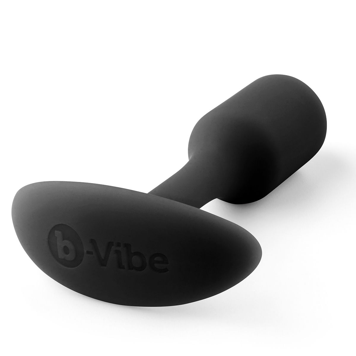 Купить чёрная пробка для ношения b-vibe snug plug 1 - 9,4 см. Image