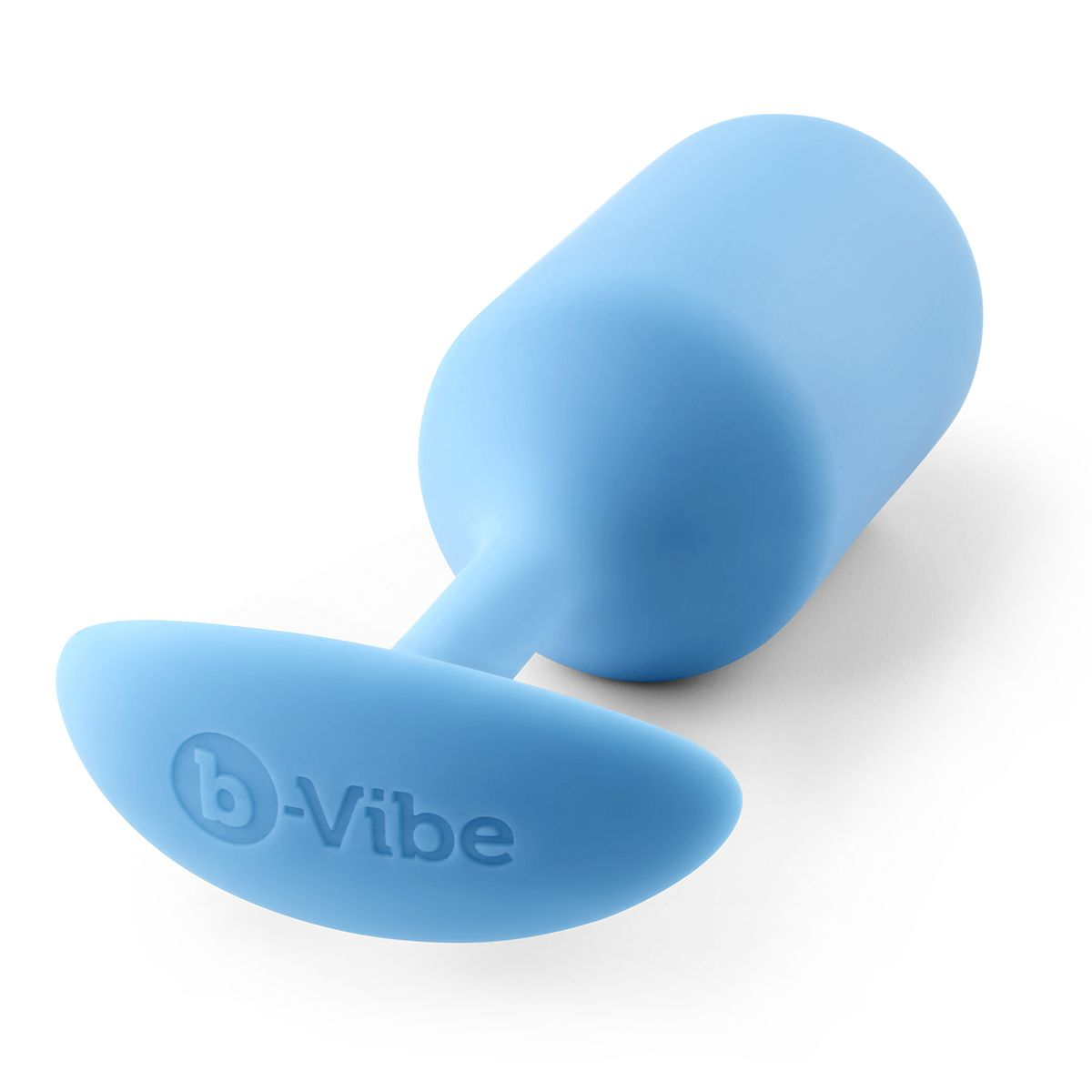 Купить голубая пробка для ношения b-vibe snug plug 3 - 12,7 см. Image