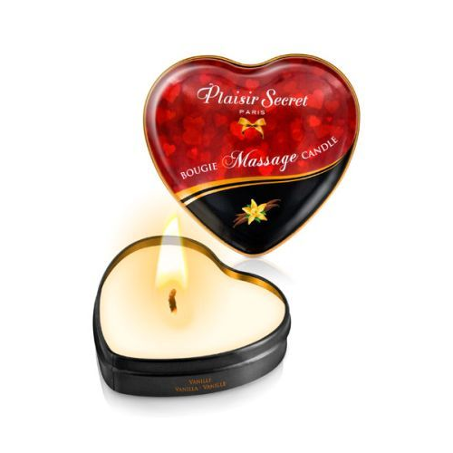 Купить массажная свеча с ароматом ванили bougie massage candle - 35 мл. Image