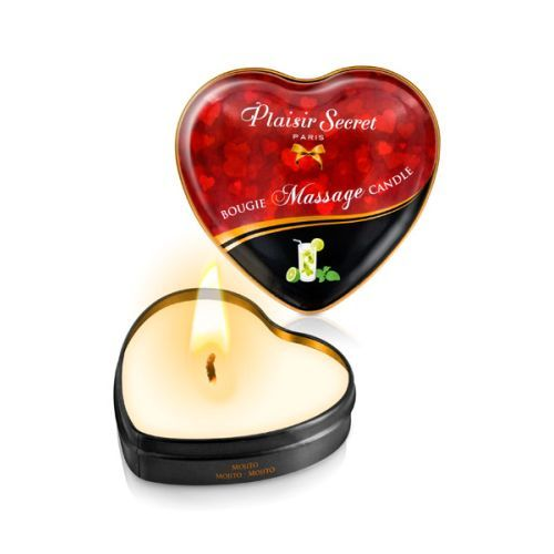 Купить массажная свеча с ароматом мохито bougie massage candle - 35 мл. Image