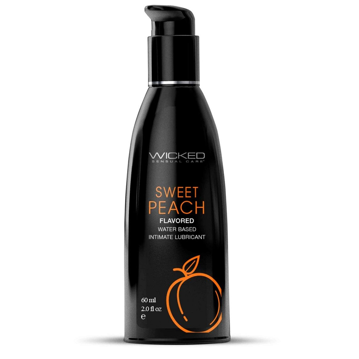 Купить лубрикант с ароматом спелого персика wicked aqua sweet peach - 60 мл. Image