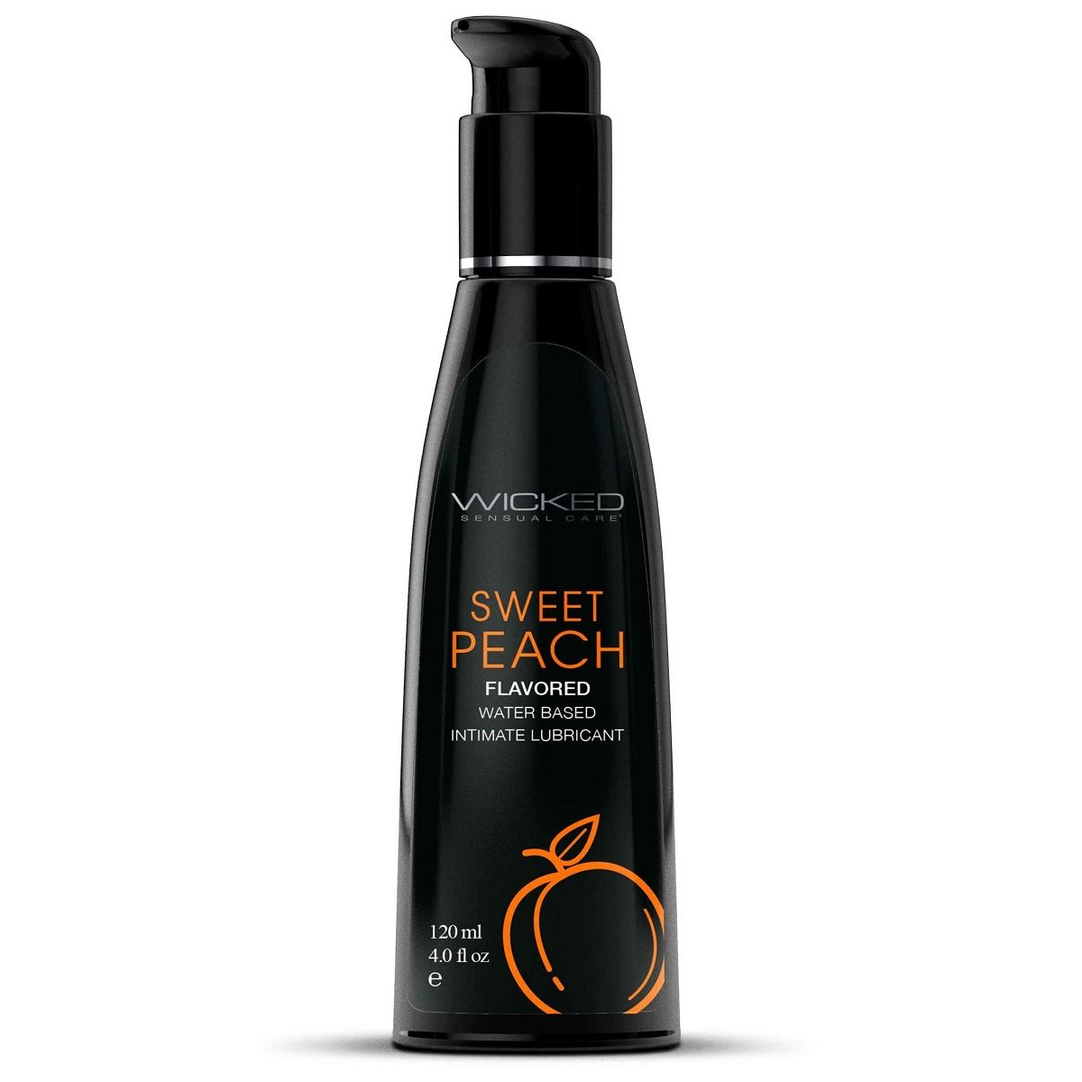 Купить лубрикант с ароматом спелого персика wicked aqua sweet peach - 120 мл. Image