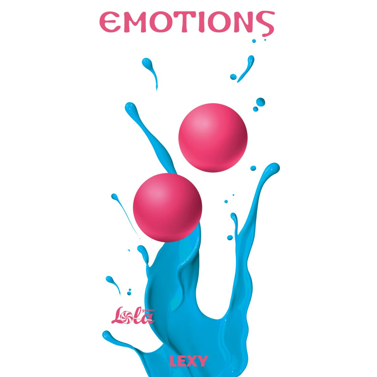 Купить ярко-розовые вагинальные шарики без сцепки emotions lexy large Image