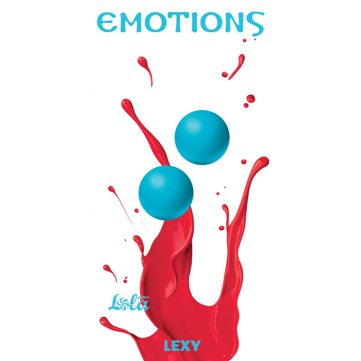 Купить голубые вагинальные шарики без сцепки emotions lexy small Image