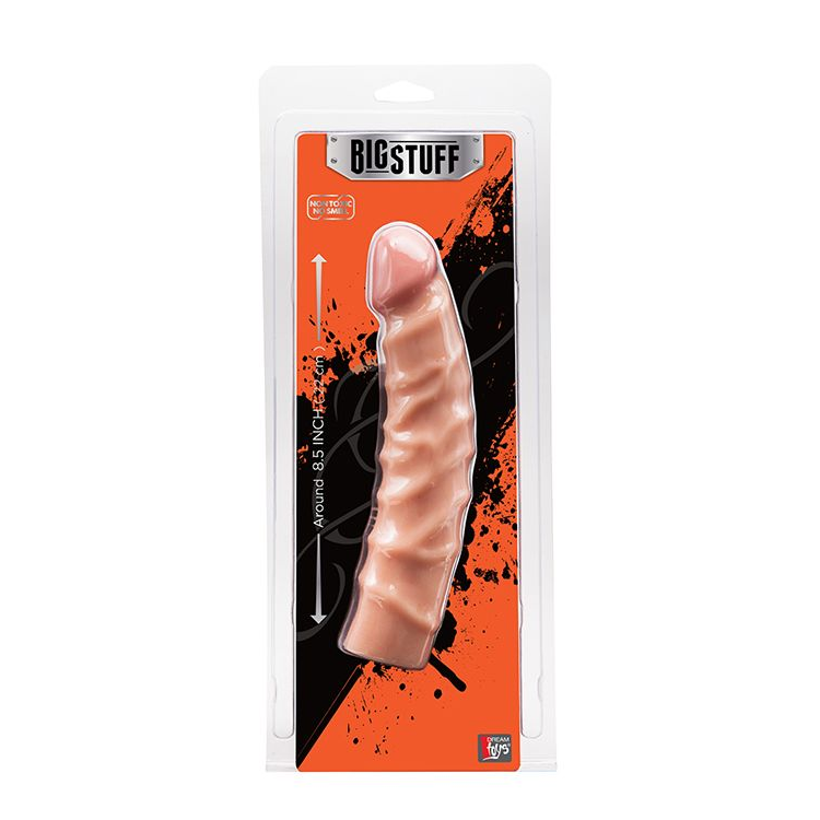 Купить телесный фаллоимитатор bigstuff dong 8.5inch - 22 см. Image