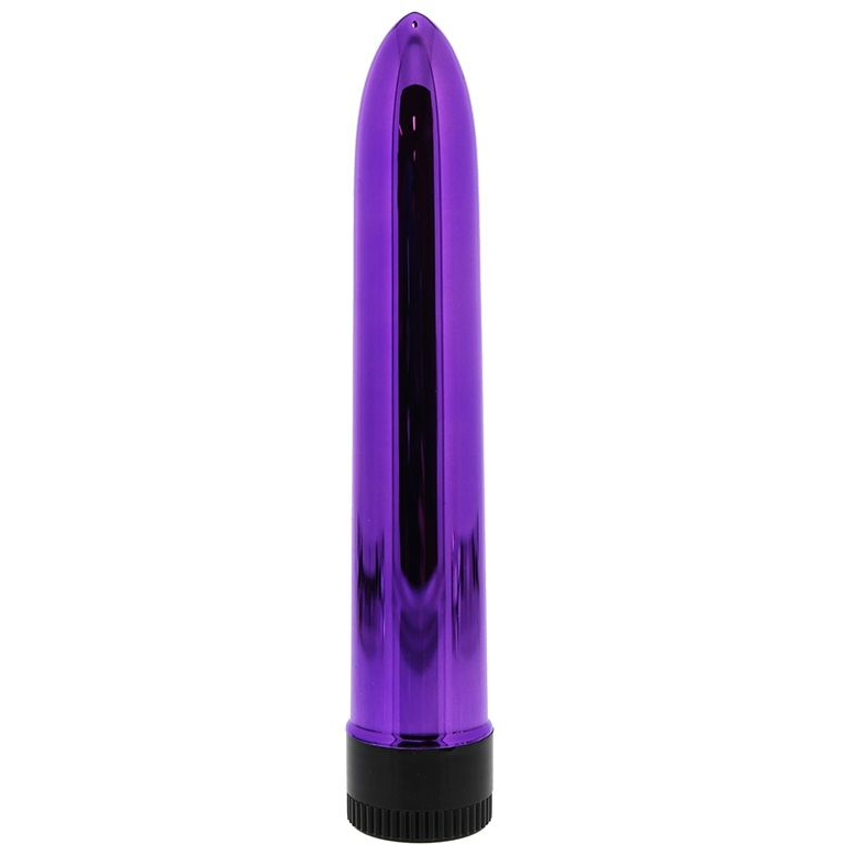 Купить фиолетовый классический вибратор krypton stix 7 massager - 17,8 см. Image